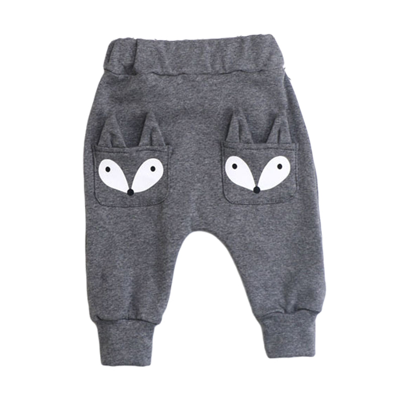 Baby Kid Unisex Animals Cartoon Print Pants Wholesale 22121606