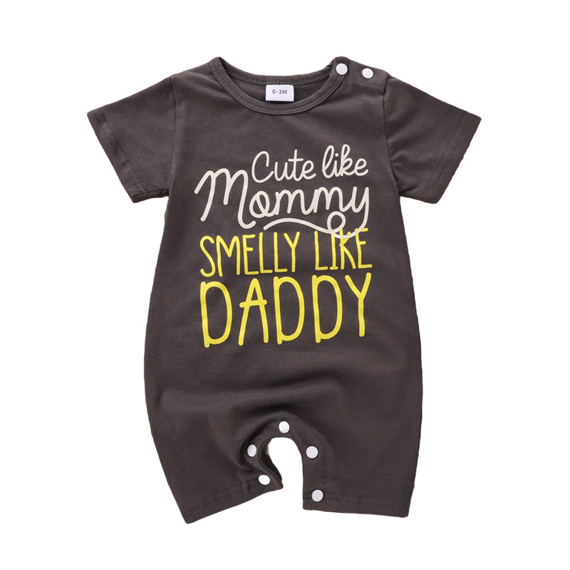 Baby Unisex Letters Rompers Wholesale 221216109