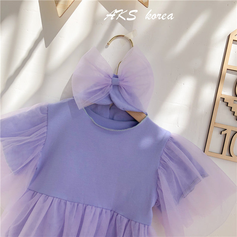 Baby Girls Bow Lace Rompers Wholesale 221216113