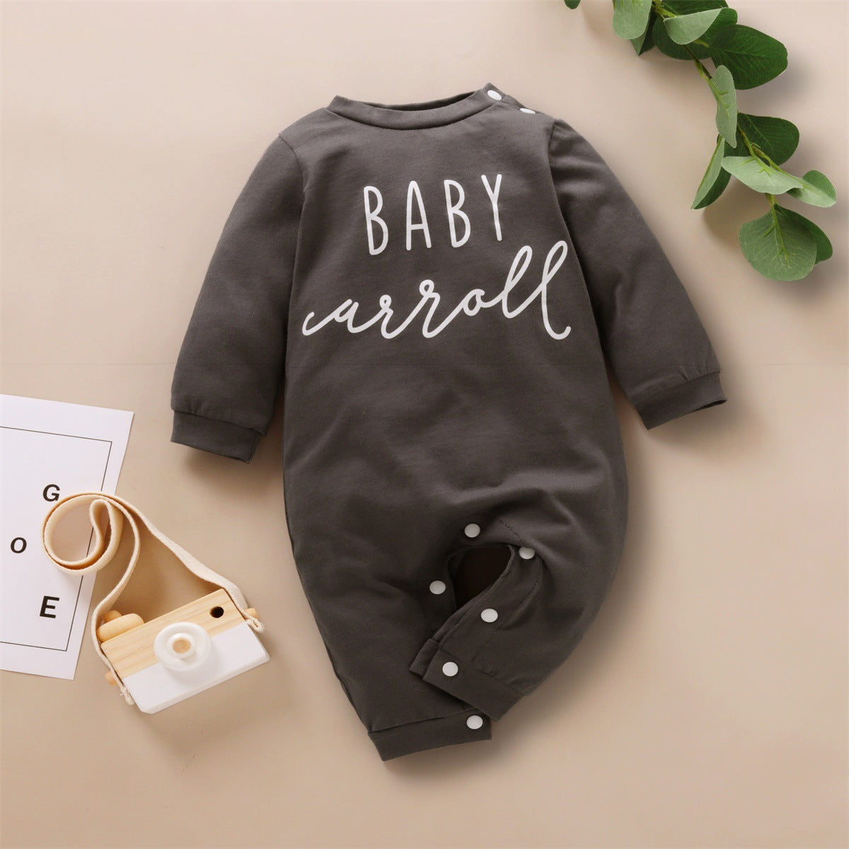 Baby Boys Letters Jumpsuits Wholesale 221216125