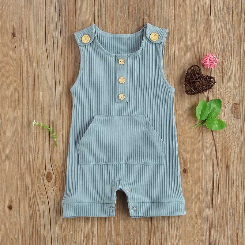 Baby Unisex Striped Rompers Wholesale 221216130