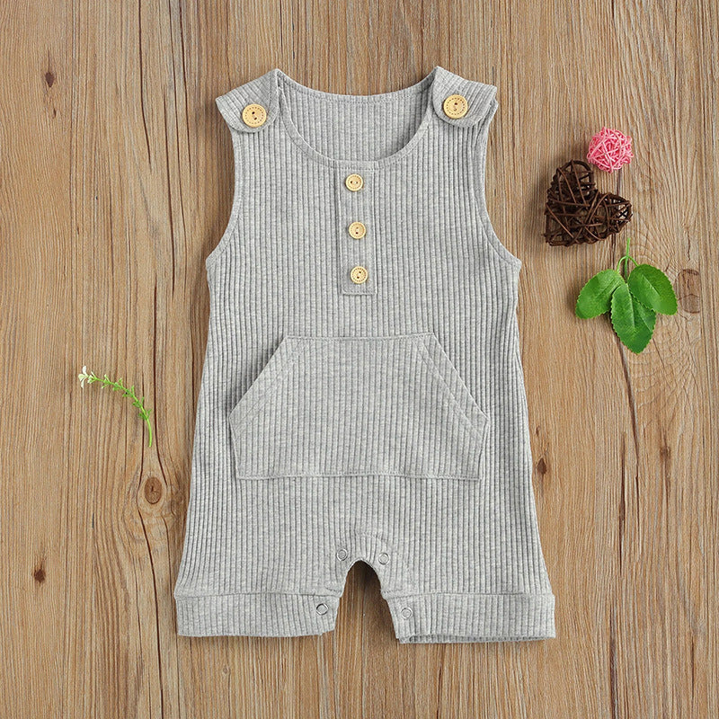 Baby Unisex Striped Rompers Wholesale 221216130