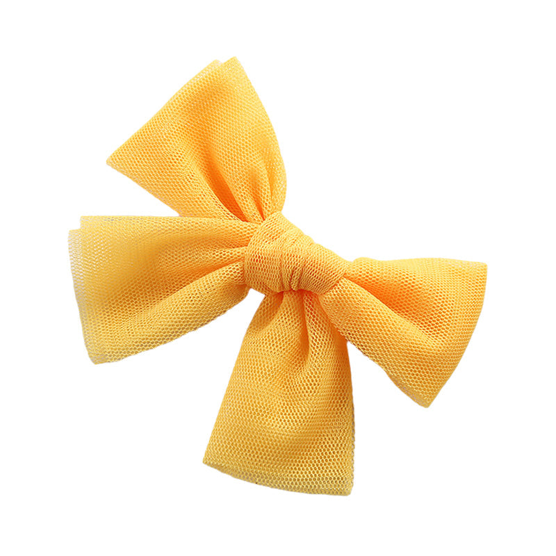 Girls Solid Color Bow Accessories Headwear Wholesale 221216236