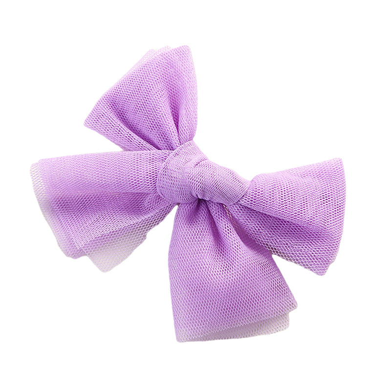 Girls Solid Color Bow Accessories Headwear Wholesale 221216236