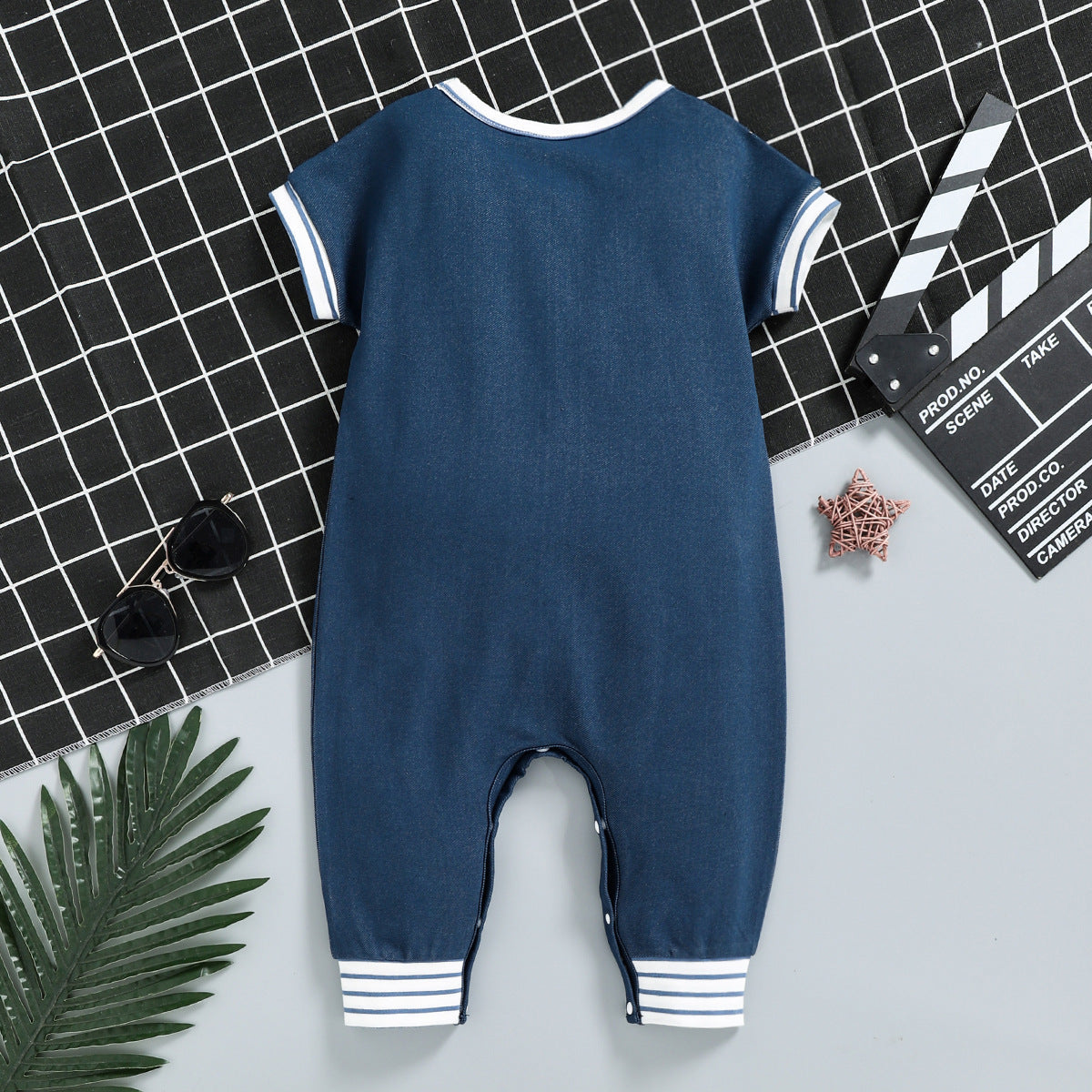 Baby Unisex Letters Cartoon Print Jumpsuits Wholesale 221216272