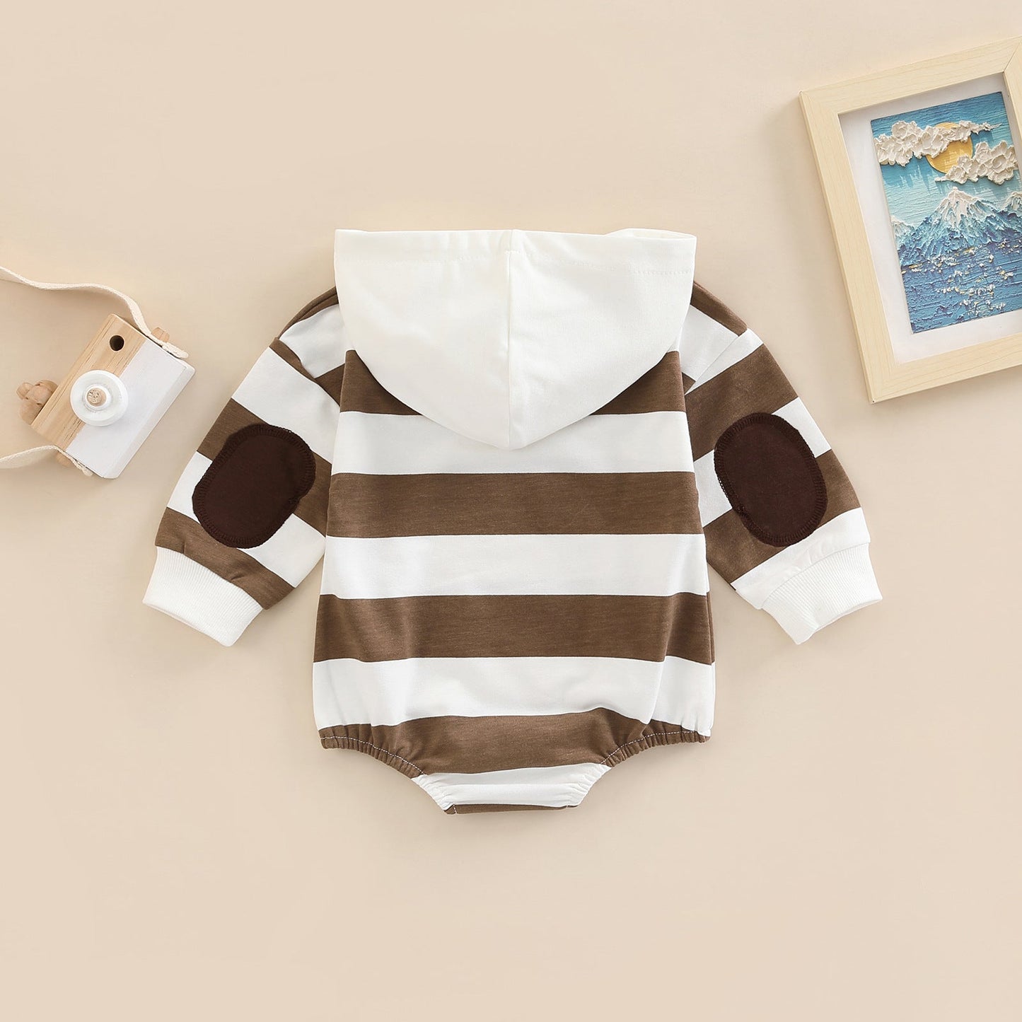 Baby Girls Striped Rompers Wholesale 221216425