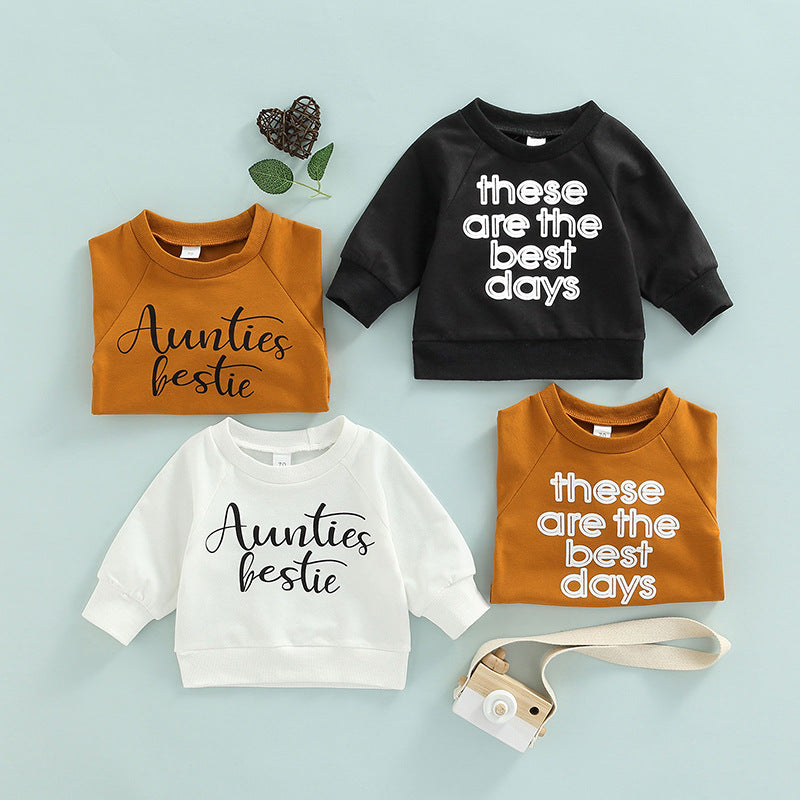 Baby Kid Unisex Letters Hoodies Swearshirts Wholesale 221216427