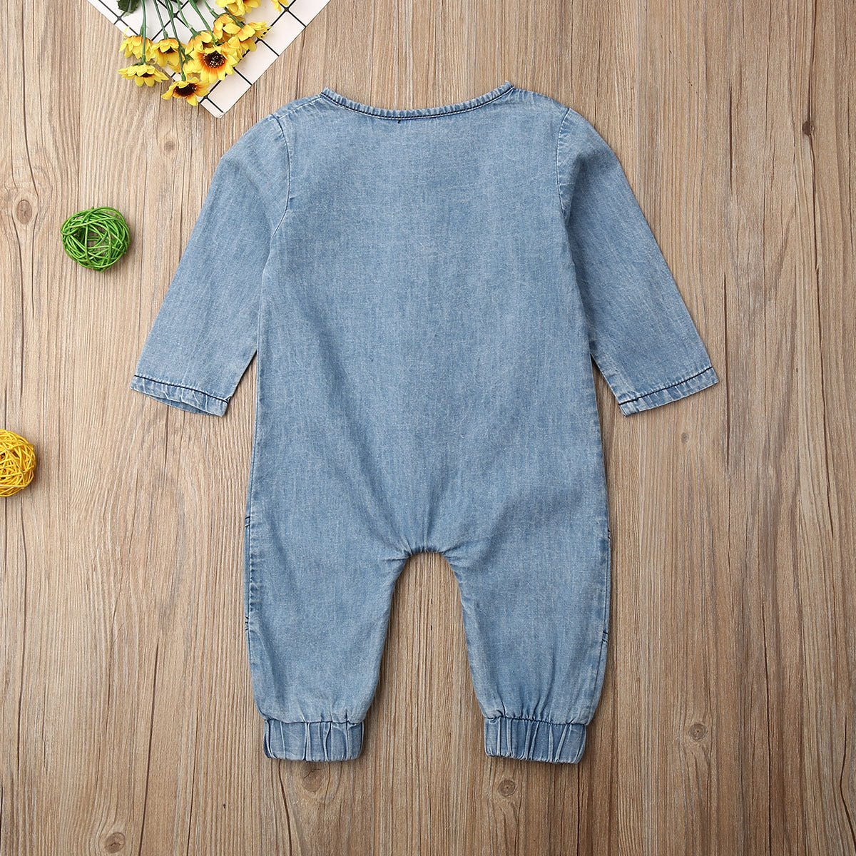 Baby Unisex Solid Color Jumpsuits Wholesale 22121646