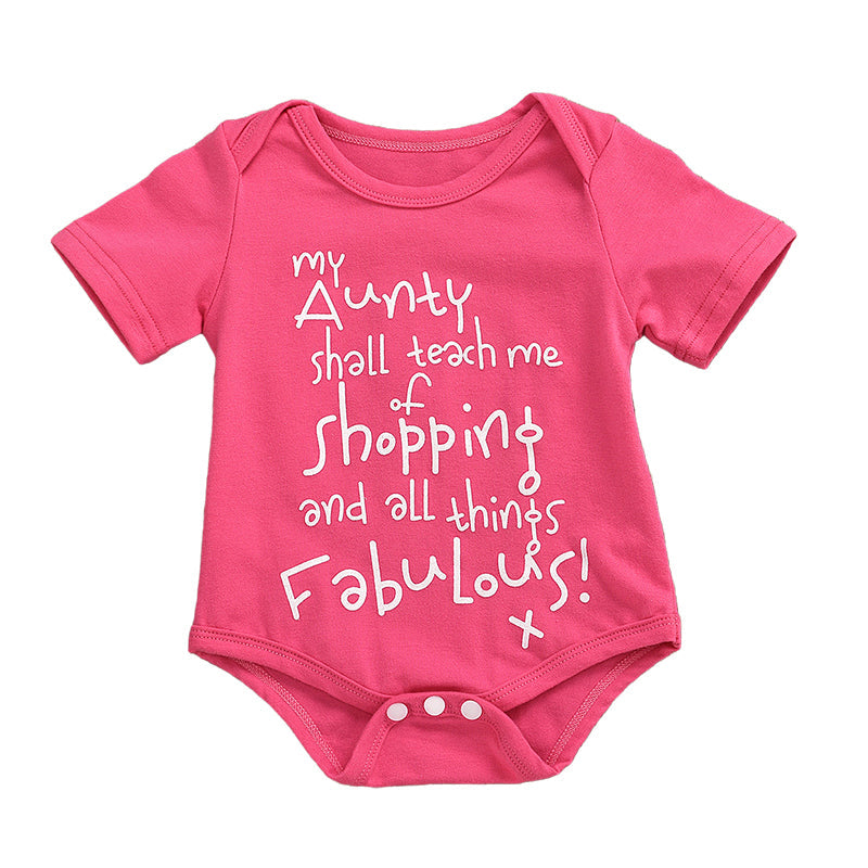 Baby Girls Letters Rompers Wholesale 22121648