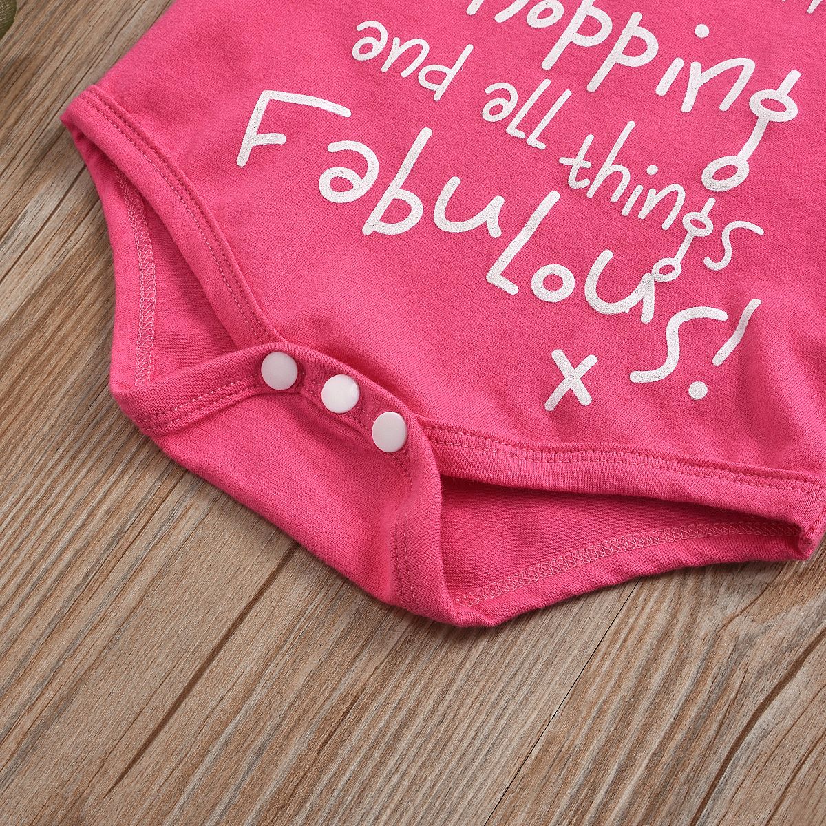 Baby Girls Letters Rompers Wholesale 22121648