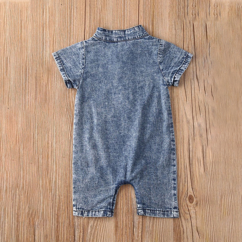 Baby Unisex Solid Color Jumpsuits Wholesale 22121682