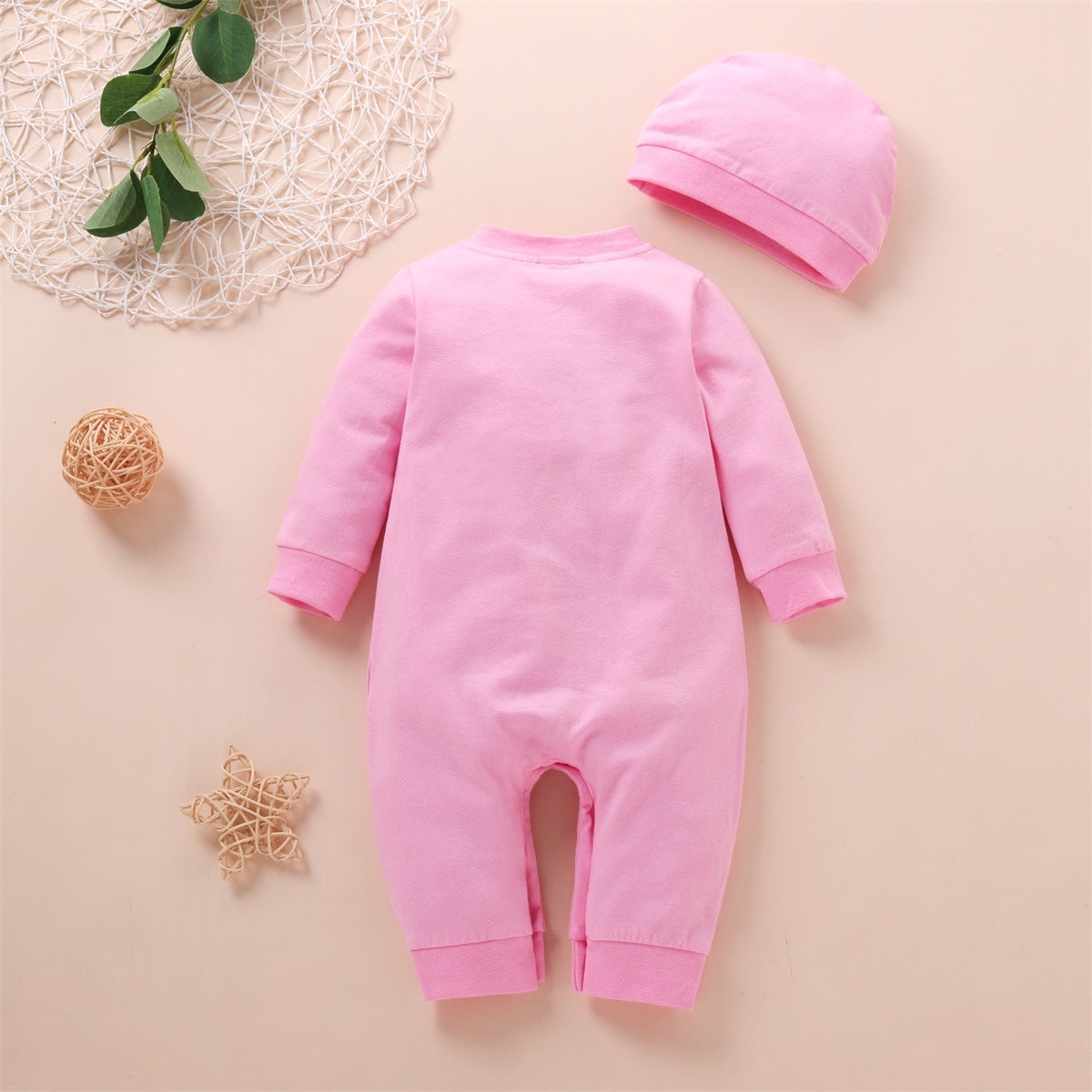 Baby Girls Embroidered Jumpsuits Wholesale 22121683