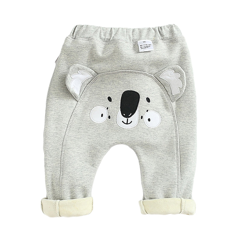 Baby Unisex Cartoon Embroidered Pants Wholesale 22121687