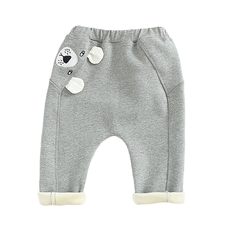 Baby Unisex Cartoon Embroidered Pants Wholesale 22121687