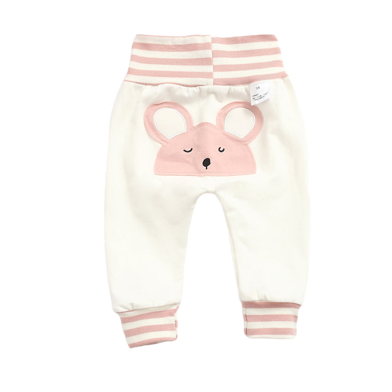 Baby Unisex Cartoon Embroidered Pants Wholesale 22121687