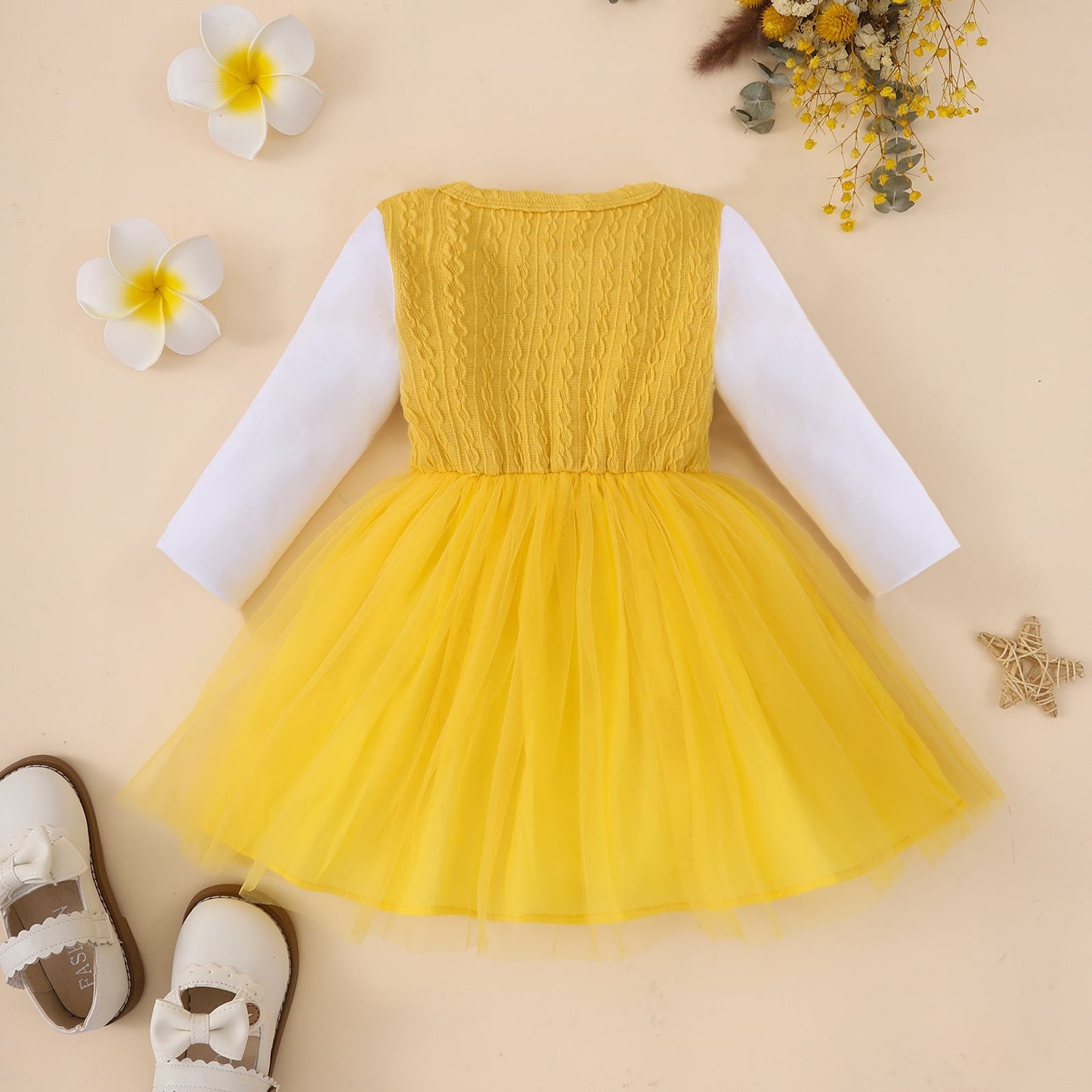 Baby Kid Girls Color-blocking Bow Dresses Wholesale 221220131