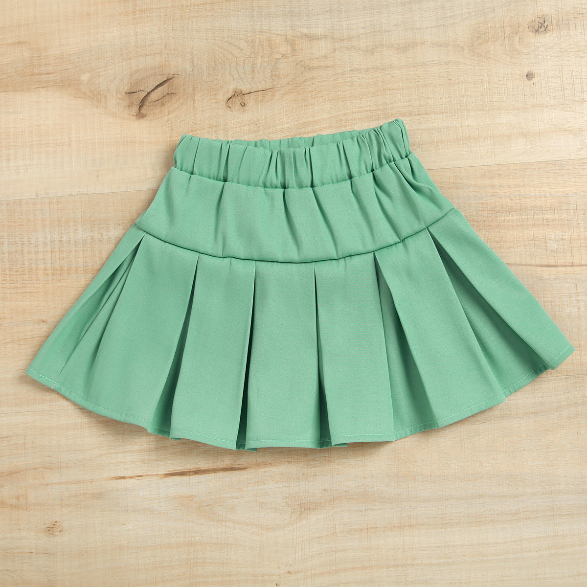 2 Pieces Set Baby Kid Girls Solid Color Bow Tank Tops And Skirts Wholesale 221220149