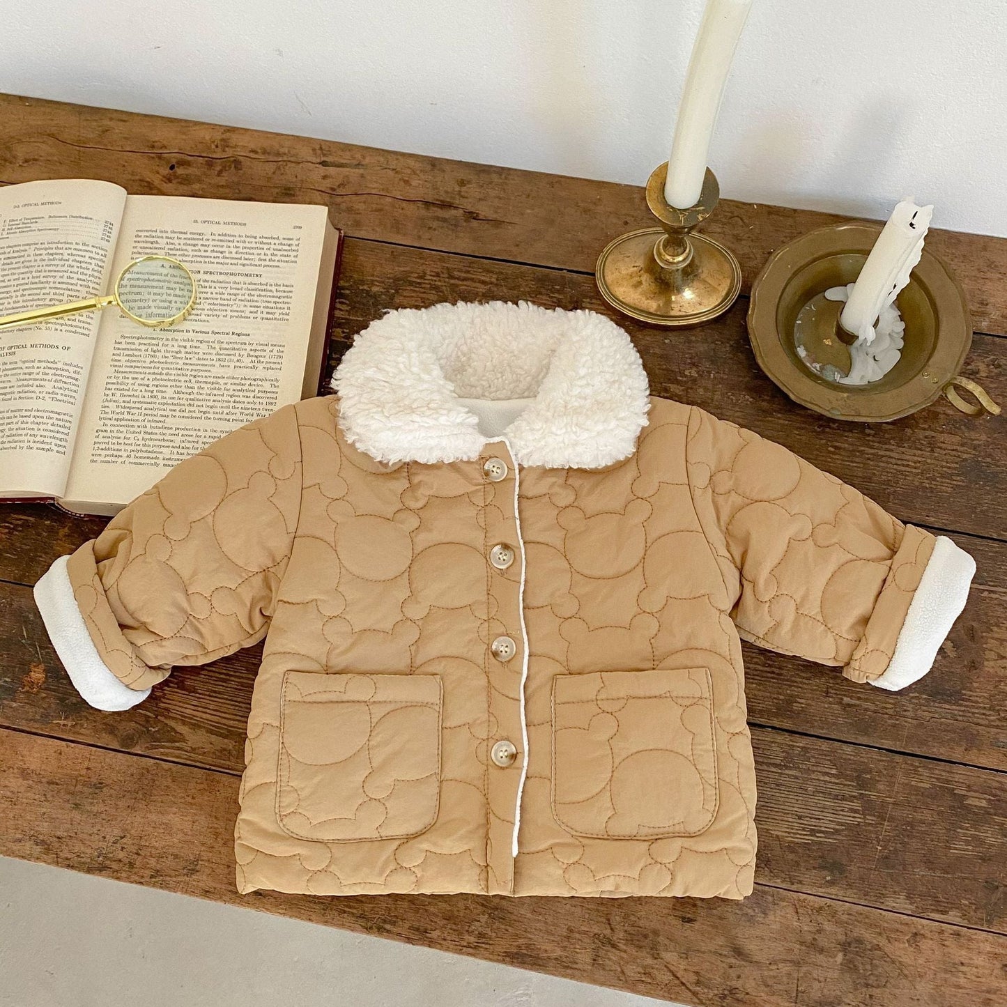 Baby Unisex Solid Color Cartoon Jackets Outwears Wholesale 221220151