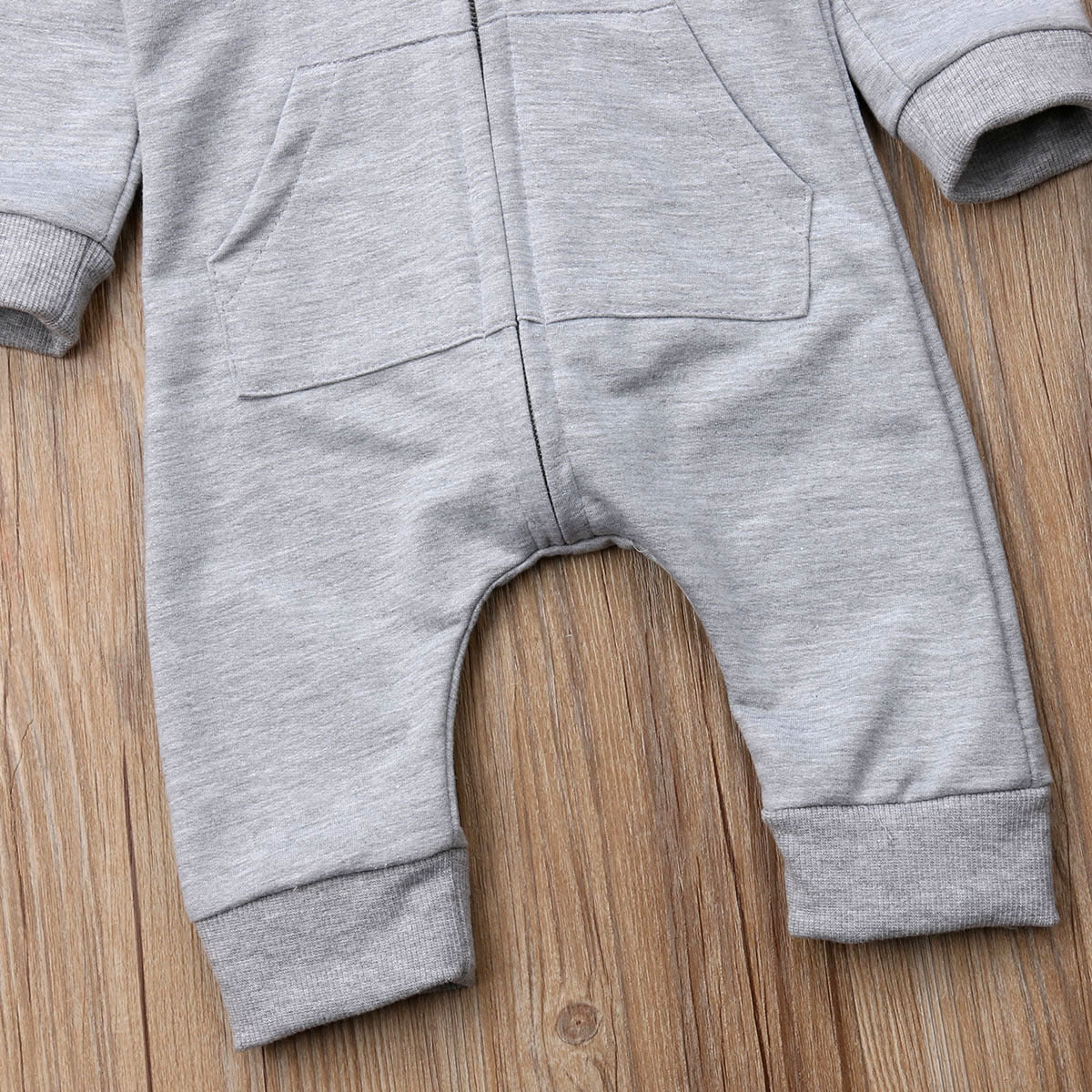 Baby Boys Cartoon Embroidered Jumpsuits Wholesale 22122042