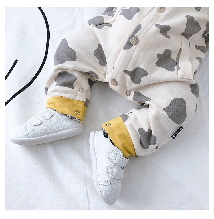 Baby Unisex Cow Jumpsuits Wholesale 22122104