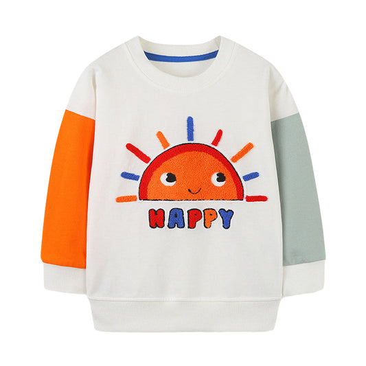 Baby Kid Boys Letters Cartoon Print Hoodies Swearshirts Wholesale 221221157