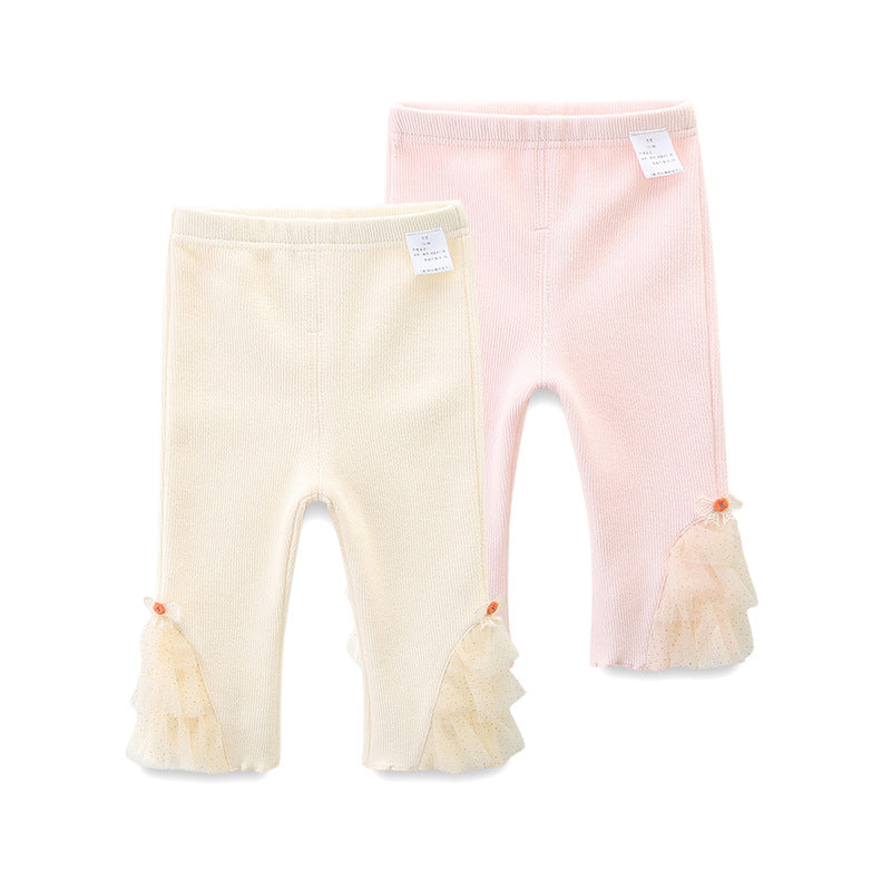 Baby Kid Girls Bow Pants Wholesale 221221337