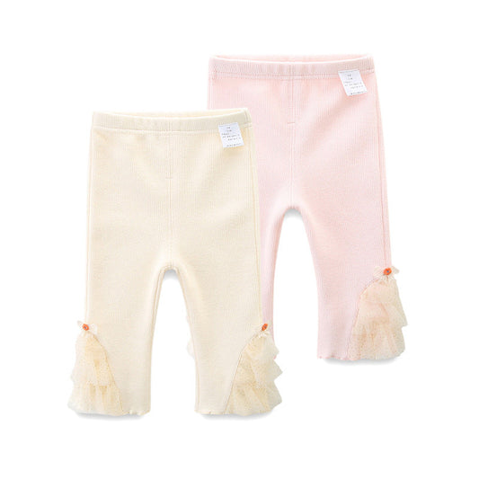 Baby Kid Girls Bow Pants Wholesale 221221337