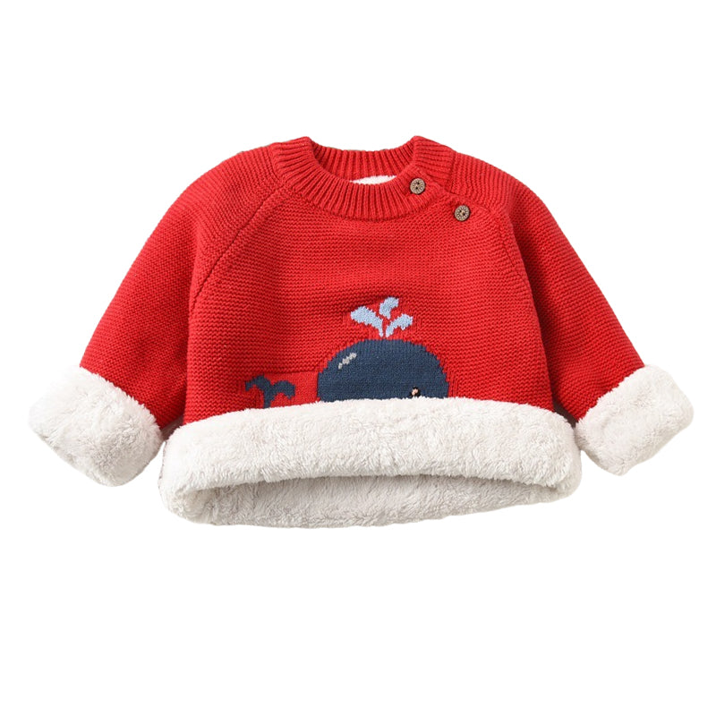 Baby Kid Unisex Animals Cartoon Crochet Sweaters Wholesale 22122603