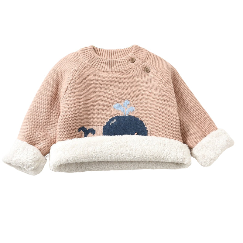 Baby Kid Unisex Animals Cartoon Crochet Sweaters Wholesale 22122603