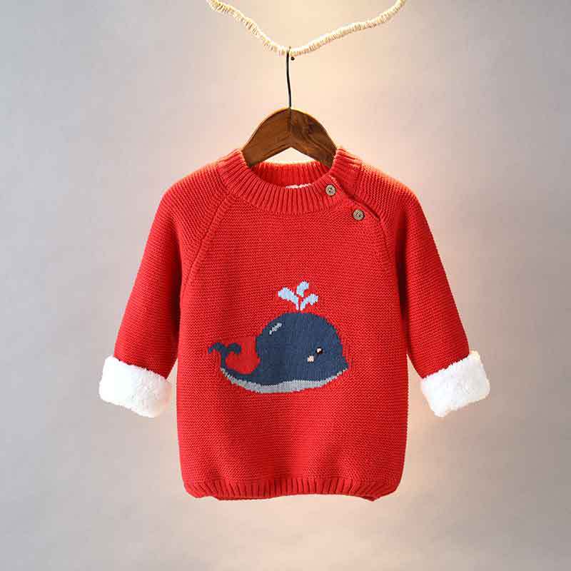 Baby Kid Unisex Animals Cartoon Crochet Sweaters Wholesale 22122603