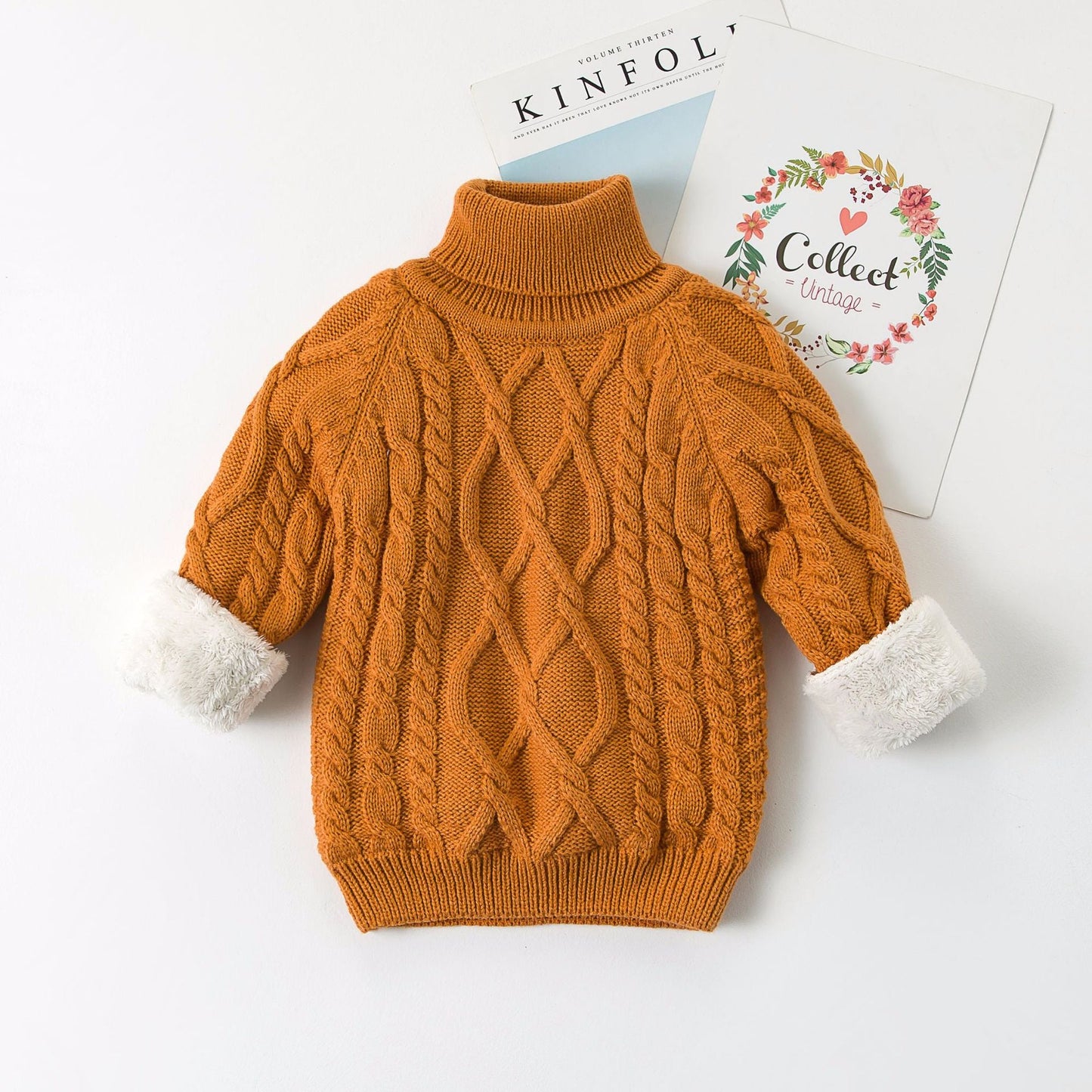 Baby Kid Girls Solid Color Sweaters Knitwear Wholesale 22122605