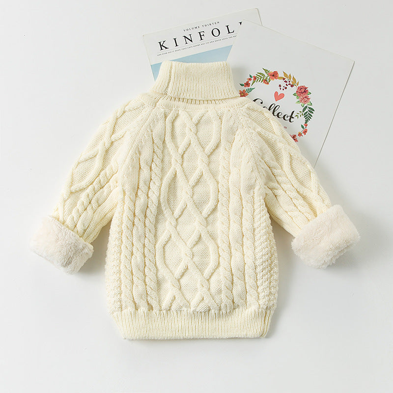 Baby Kid Girls Solid Color Sweaters Knitwear Wholesale 22122605