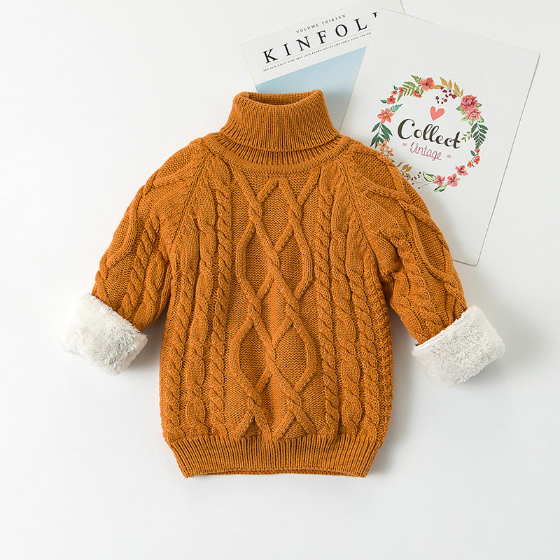 Baby Kid Girls Solid Color Sweaters Knitwear Wholesale 22122605