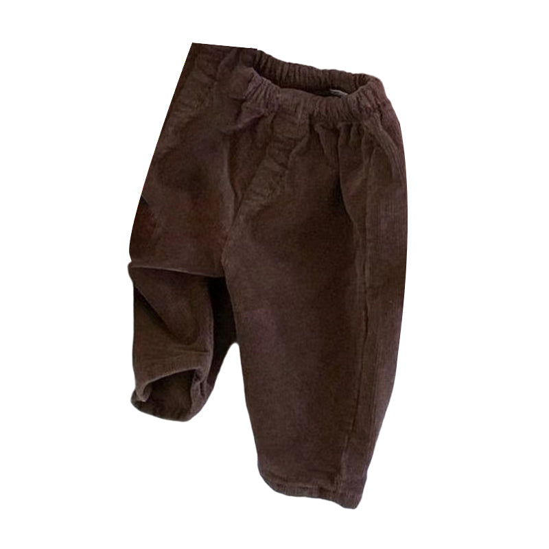 Baby Unisex Solid Color Pants Wholesale 221226284