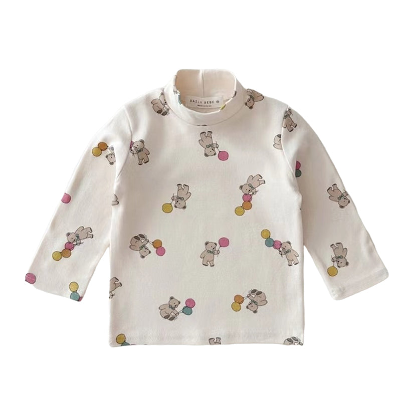 Baby Kid Unisex Cartoon Print Tops Wholesale 221226285