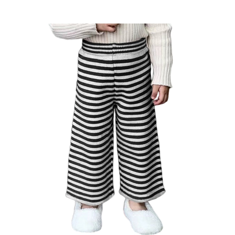 Baby Kid Girls Striped Pants Wholesale 221226440