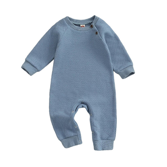 Baby Unisex Solid Color Jumpsuits Wholesale 221229252